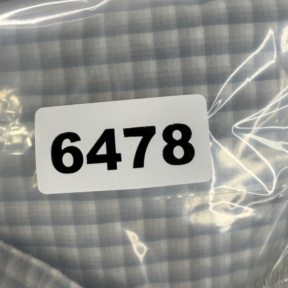 Vintage Levis Shirt Mens XL Gray Check Silvertab Y2K Button Up Short Sleeve - Picture 9 of 9